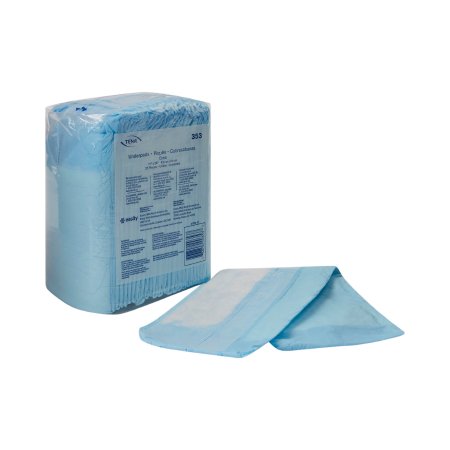 Essity HMS North America Inc Disposable Underpad TENA® Extra 17 X 24 Inch Polymer Light Absorbency - Case of 12 - 353-CS