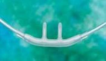 Medline Nasal Cannula Continuous Flow Softech® Adult Straight Prong / Flared Tip - Case of 50 - HUD1816-CS