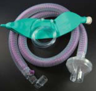 Ambu Universal Flex2® Anesthesia Breathing Circuit Coaxial Tube 60 Inch Tube Single Limb Adult 3 Liter Bag Single Patient Use - Case of 20 - D360-8021Z-CS