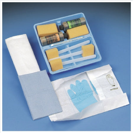 DeRoyal Prep Tray E without Gloves DeRoyal® - Case of 20 - 50-11068NG-CS
