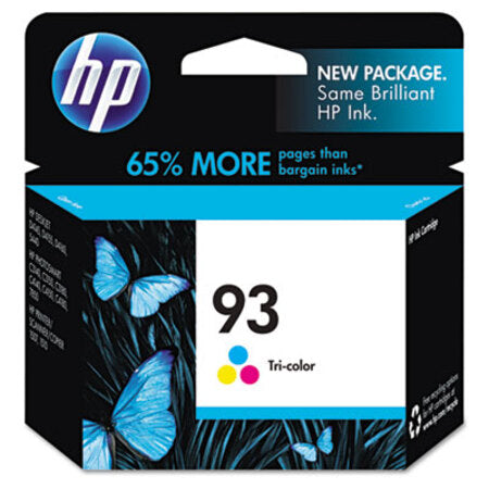 HP HP 93, (C9361WN) Tri-Color Original Ink Cartridge - Each - HEW-C9361WN-EA