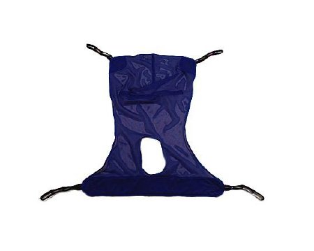 Invacare Full Body Sling Reliant 4 Point With Head and Neck Support X-Large 450 lbs. Weight Capacity - Each - R116-EA