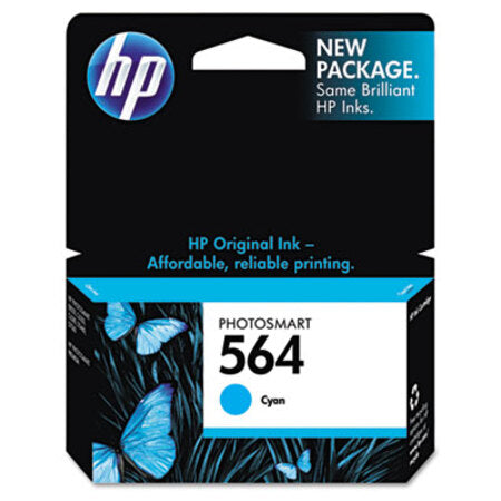 HP HP 564, (CB318WN) Cyan Original Ink Cartridge - Each - HEW-CB318WN-EA