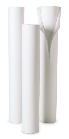 McKesson Table Paper McKesson 18 Inch Width White Crepe - Case of 12 - 18-6218-CS