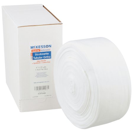 McKesson Stockinette Tubular McKesson 4 Inch X 25 Yard Polyester NonSterile - Case of 10 - 16-4TS-425-CS