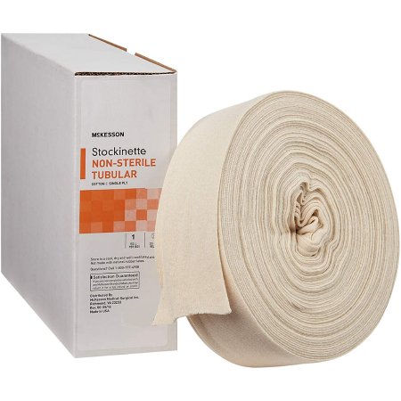 McKesson Stockinette Tubular McKesson 6 Inch X 25 Yard Polyester NonSterile - Case of 6 - 16-4TS-625-CS