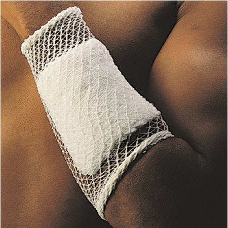 DeRoyal Elastic Net Retainer Dressing Stretch Net™ Tubular Elastic 10 Yard Size 6 White Abdomen / Thigh / Shoulder NonSterile - Case of 1 - 10-7407-CS