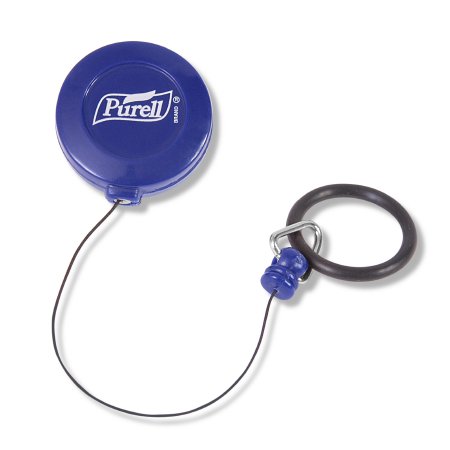 GOJO Retractable Clip Purell® Personal™ For 2 oz. Purell® Pump or Squeeze Bottles - Each - 9608-24-EA