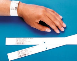 Precision Dynamics Identification Wristband Securband® Write On Band Adhesive Closure Without Legend - Box of 1000 - 2008-16-PDR-BX