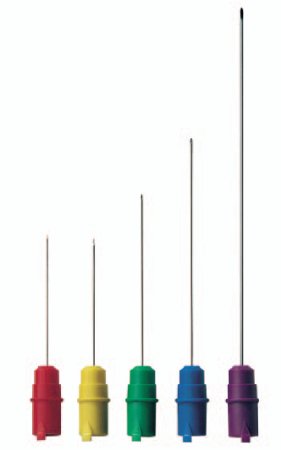 Natus Medical EMG Needle Electrode Teca® Elite 23 Gauge X 75 mm Stainless Steel Sterile Concentric Needle Tip Disposable - Box of 25 - S53159-BX