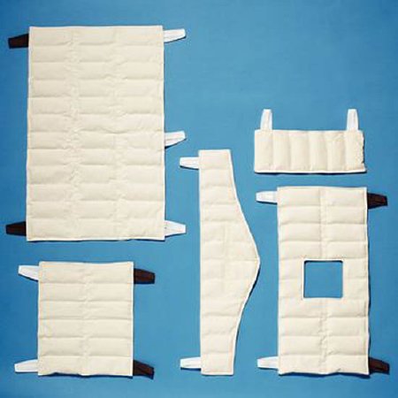 Patterson Medical Supply Moist Heat Therapy Pad Tropic Pac® General Purpose Oversize Fabric Reusable - Case of 4 - 3504BK-CS