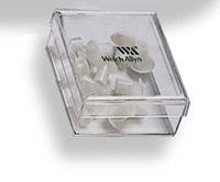 Welch Allyn Ear Tips 6 Sizes:(2) 8 mm, (2) 11 mm, (2) 15 mm, (2) 17 mm, (2) 19 mm For use with Welch Allyn® TM 262 Auto Tymp™ 26200 - Box of 1 - 26100-BX