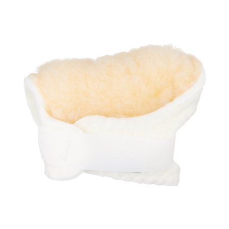 Patterson Medical Supply Palm Protector Rolyan® Foam / Sherpa Fabric Left Hand Cream / White One Size Fits Most - Each - A8121-EA