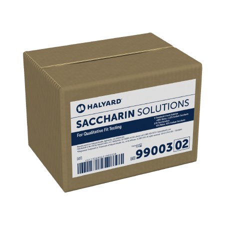 O&M Halyard Inc Fit Test Solutions Kit, Saccharin - Case of 1 - 99003-CS