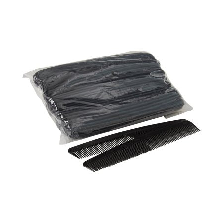 McKesson Plastic Comb McKesson 7 Inch Black Plastic - Case of 1440 - 16-C7-CS