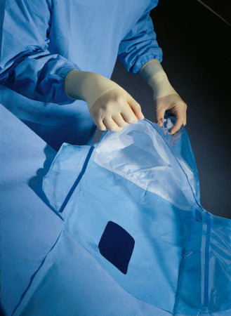O&M Halyard Inc Urological Drape Gyn / Urological Drape 112 W X 63 W X 131 L Inch Sterile - Case of 10 - 89204-CS