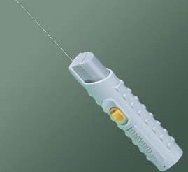 Bard Peripheral Vascular Soft Tissue Biopsy Device MaxCore™ 18 Gauge 10 cm Length Gray Etched Tip - Case of 5 - MC1810-CS