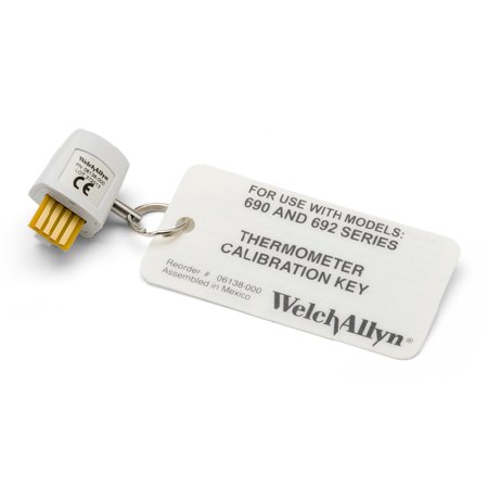 Welch Allyn Calibration Key SureTemp® For use with SureTemp® 690 / 692 Thermometers - Each - 06138-000-EA