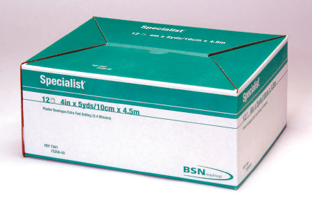 BSN Medical Plaster Bandage Specialist® 6 Inch X 15 Foot Plaster of Paris White - Each - 7368-EA