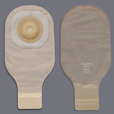 Hollister Ostomy Pouch Premier™ One-Piece System 12 Inch Length Drainable Convex, Pre-Cut - Box of 5 - 8591-BX