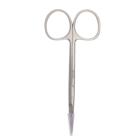 McKesson Iris Scissors McKesson Argent™ 4 Inch Length Surgical Grade Stainless Steel Finger Ring Handle Sharp Tip / Sharp Tip - Each - 43-1-103-EA