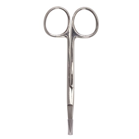 McKesson Iris Scissors McKesson 4-1/2 Inch Office Grade Stainless Steel Finger Ring Handle Straight - Each - 43-2-104-EA