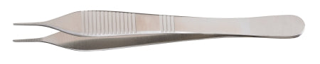 McKesson Dressing Forceps McKesson Adson 4-3/4 Inch Length Office Grade Stainless Steel NonSterile NonLocking Thumb Handle Serrated Tips - Each - 43-2-771-EA