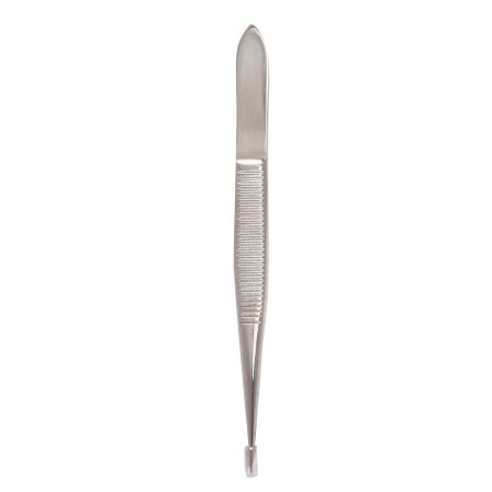 McKesson Splinter Forceps McKesson 3-1/2 Inch Length Office Grade Stainless Steel NonSterile NonLocking Thumb Handle - Each - 43-2-777-EA