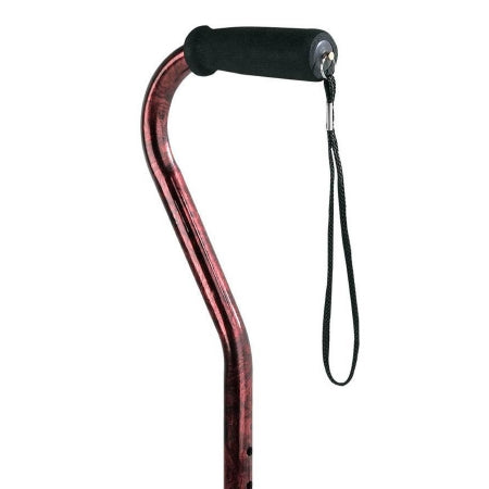 Apex-Carex Healthcare Offset Cane Carex® Aluminum 31 to 40 Inch Height Red - Each - FGA51400 0000-EA