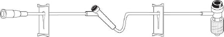Baxter IV Extension Set - Case of 200 - 2N3343-CS