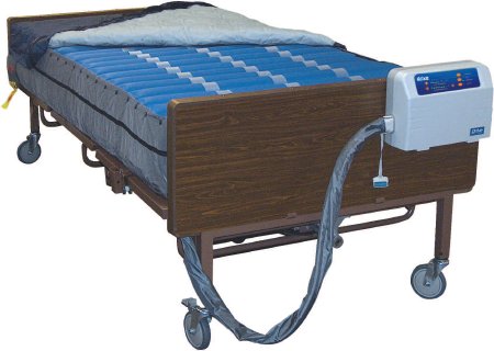 Drive Medical Bariatric Alternating Pressure Mattress Alternating Pressure System 10 X 42 X 80 Inch - Each - 14030-EA