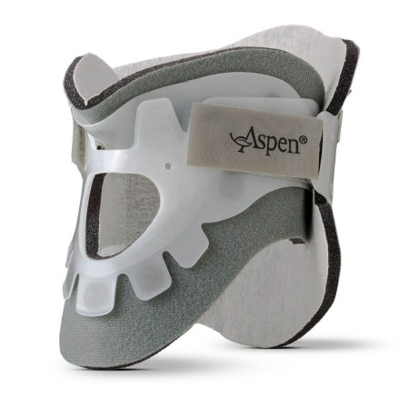 Aspen Medical Products Rigid Cervical Collar Aspen® Preformed Adult Tall Two-Piece / Trachea Opening 13 to 21 Inch Neck Circumference - Each - 983112-EA