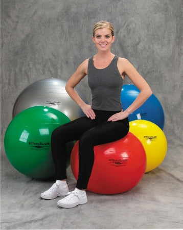 Fabrication Enterprises Inflatable Exercise Ball Thera-Band® Green - Each - 30-1883-EA