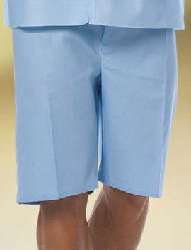 Fashion Seal Uniforms Pajama Shorts X-Large Light Blue Adult Unisex - Each - 7837-XL-EA