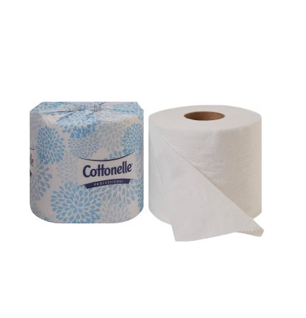 Kimberly Clark Toilet Tissue Kleenex® Cottonelle® Professional White 2-Ply Standard Size Cored Roll 451 Sheets 4 X 4 Inch - Case of 60 - 17713-CS