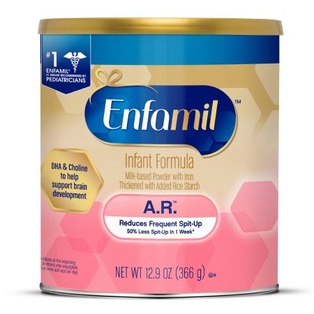 Mead Johnson Infant Formula Enfamil® A.R.™ 12.9 oz. Can Powder Added Rice Spit Up - Case of 6 - 020102-CS