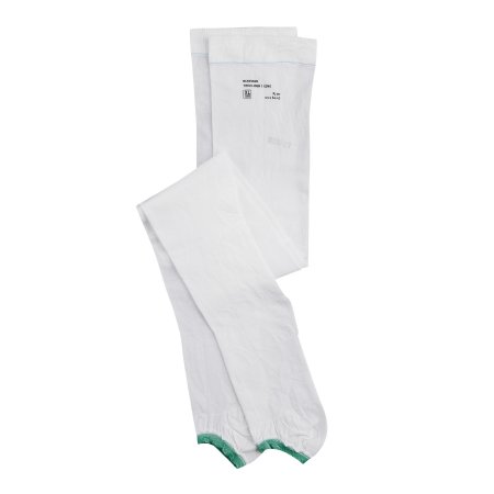 McKesson Anti-embolism Stocking McKesson Thigh High X-Large / Long White Inspection Toe - DZ/12 - 84-45-DZ