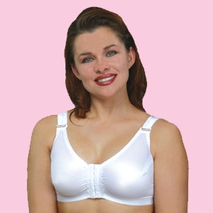Frank Stubbs Compression Bra White Size 44, 2X-Large - Each - F020098-EA