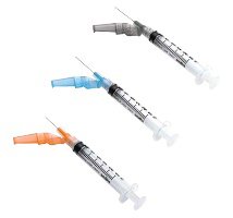 Smiths Medical Safety Hypodermic Needle Needle-Pro® EDGE™ 1 Inch Length 25 Gauge Regular Wall Hinged Safety Needle - Case of 1000 - 402510-CS