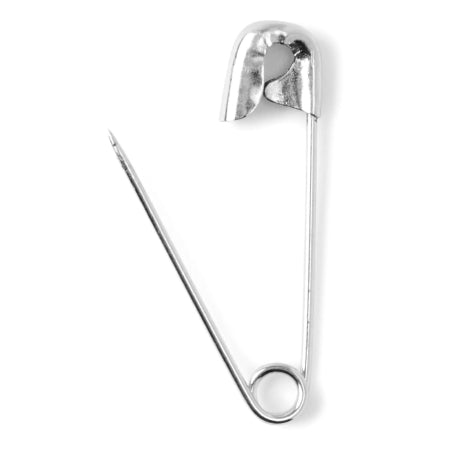 Medline Safety Pin Number 1 Steel Sterile - Case of 1 - SP1-CS