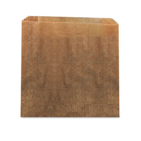 Hospeco® Waxed Kraft Liners, 10.5" x 9.38", Brown, 250/Carton - CT/1 - HOS-6141-CT