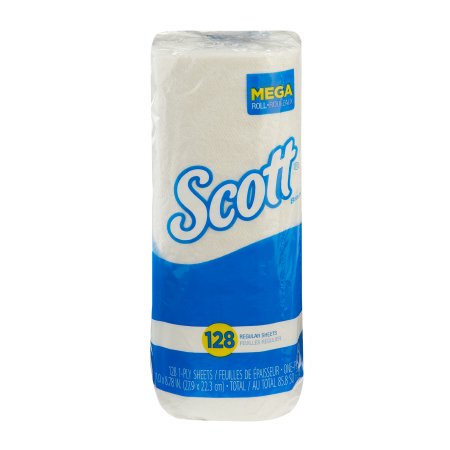 Kimberly Clark Kitchen Paper Towel Scott® Perforated Roll 8-4/5 X 11 Inch - Case of 20 - 41482-CS