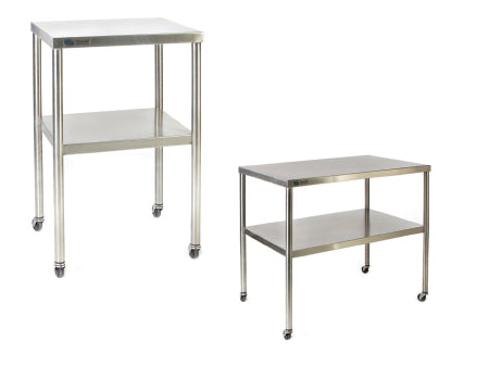 Future Health Concepts Instrument Table 16 X 30 X 34 Inch Stainless Steel 1 Shelf - Each - FHC8016-EA