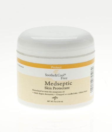 Medline Skin Protectant Medseptic 0.5 oz. Individual Packet Unscented Cream - Case of 144 - MSC095650-CS