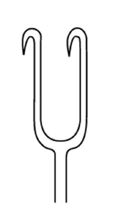 Integra Lifesciences Skin Hook MeisterHand® Joseph 6-1/4 Inch Length Stainless Steel NonSterile Reusable - Each - MH21-156-EA