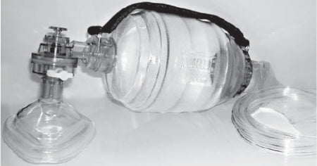 Mada Medical Products Resuscitator Nasal / Oral Mask - Case of 6 - 4050-CS