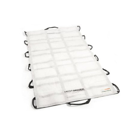 Graham Medical Products Transfer Sheet MegaMover® White / Black 40 X 80 Inch 14 Handles - Case of 10 - 51926-CS