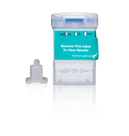 Abbott Rapid Dx North America LLC Drugs of Abuse Test Kit E-Z Split Key® Cup 10-Drug Panel AMP, BAR, BZO, COC, mAMP/MET, MDMA, MTD, OPI, PCP, THC Urine Sample 25 Tests Non-CLIA Waived - Box of 25 - DOA-21107-019-BX