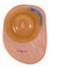Coloplast Colostomy Pouch Assura® One-Piece System 7 Inch Length, Midi 3/4 to 1-3/4 Inch Stoma Closed End Convex Light, Trim to Fit - Box of 10 - 14432-BX