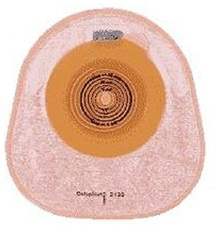 Coloplast Colostomy Pouch Assura® ColoKids™ One-Piece System 5-3/4 Inch Length 1/2 to 1-1/2 Inch Stoma Closed End Flat, Trim to Fit - Box of 30 - 2125-BX